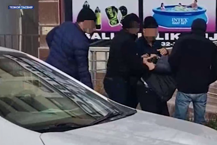 В Ургенче задержан наркоторговец-рецидивист при попытке провезти около 10 кг опия в мешках с цементом - видео