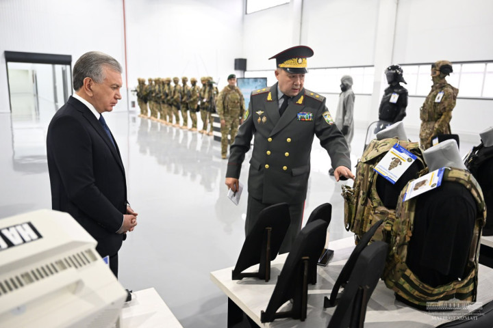 Президент дал старт деятельности предприятия по выпуску новых видов военной продукции
