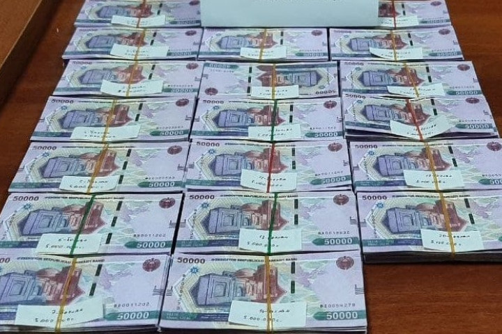 В Андижанской области  фальшивомонетчики пытались сбыть поддельные 100 млн сумов