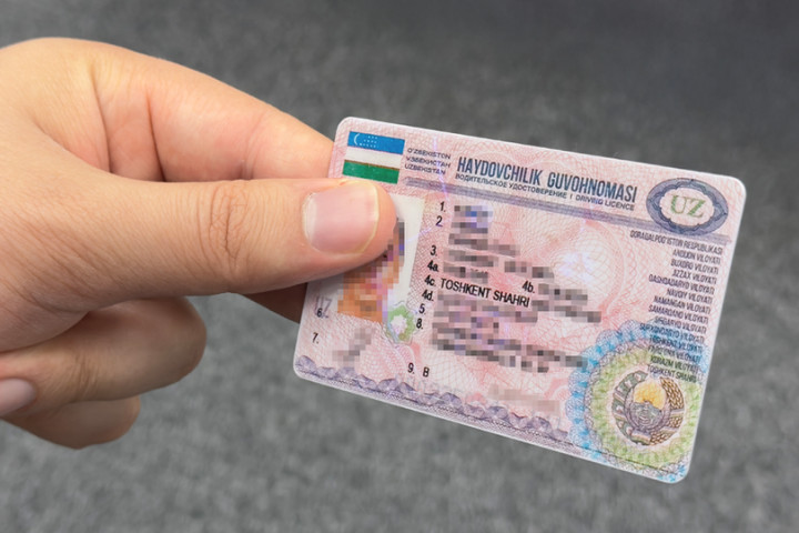 В Узбекистане задержана преступная группа, оформившая поддельные водительские права для 72 граждан