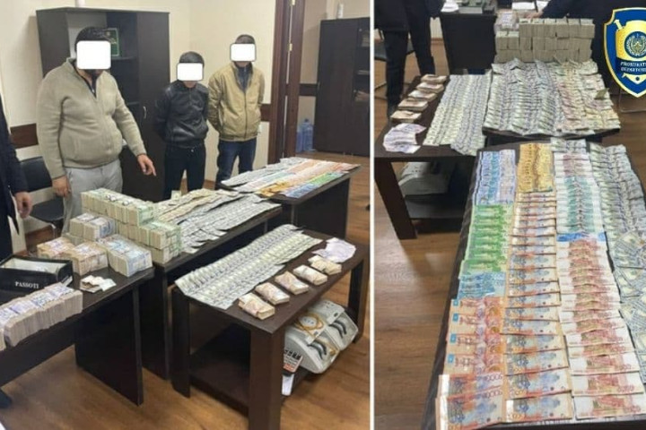 В Ташкентской области задержали гражданина, занимавшегося нелегальной торговлей иностранной валютой