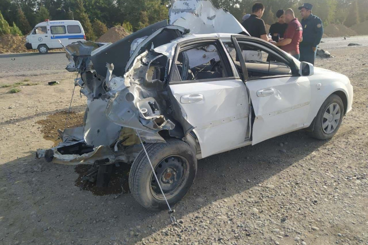 В Кашкадарье прямо на ходу в автомобиле взорвался газовый баллон