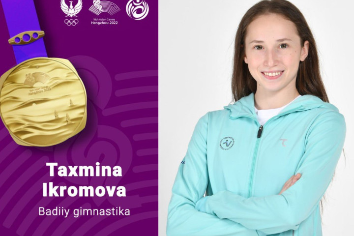 Тахмина Икромова завоевала вторую золотую медаль на Азиатских играх