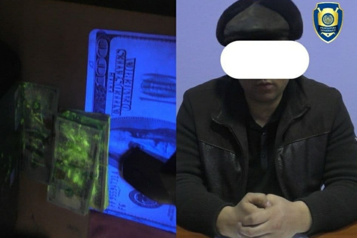В Намангане задержали сотрудника народного образования при получении взятки
