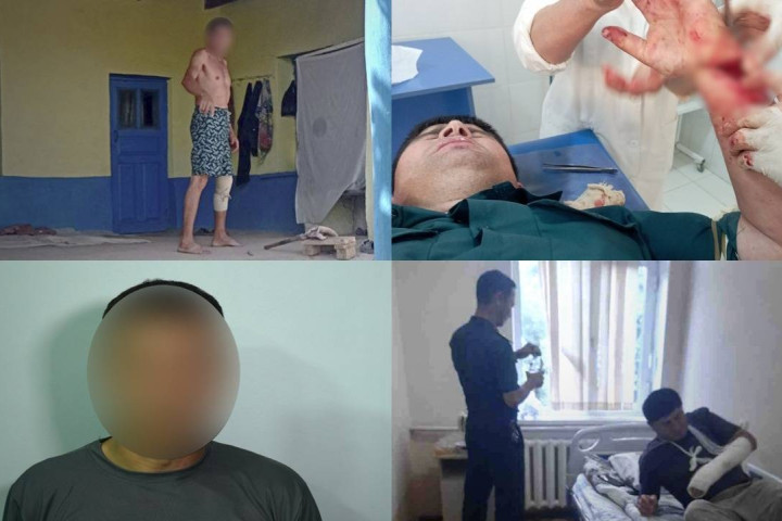 В Сурхандарье пьяный мужчина напал с топором на инспектора профилактики
