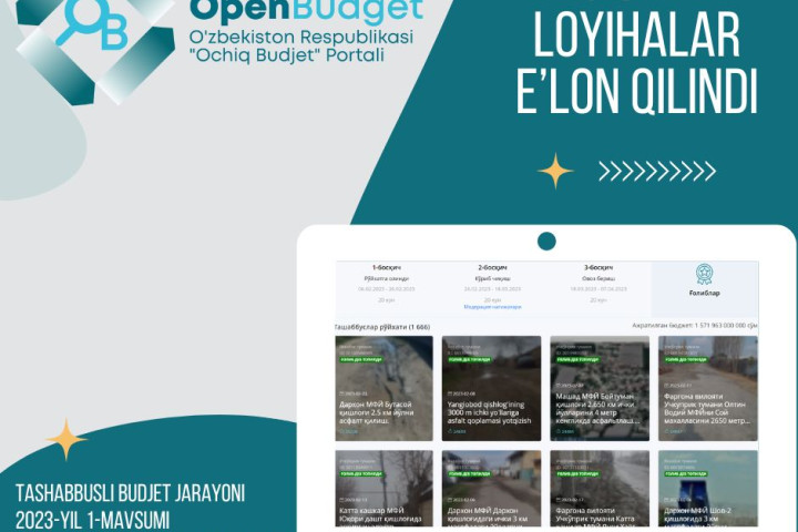 По результатам голосования в рамках Open budget победили 1666 проектов