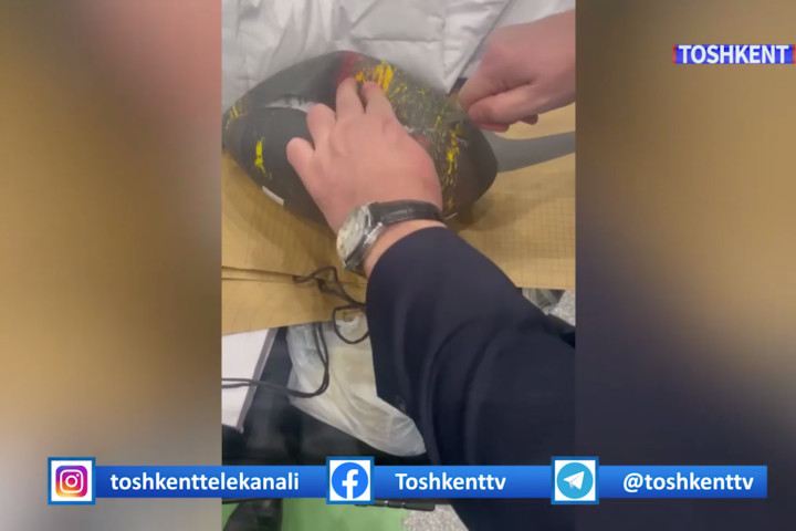 Наркодилер пытался провезти гашишное масло внутри мяча для регби
