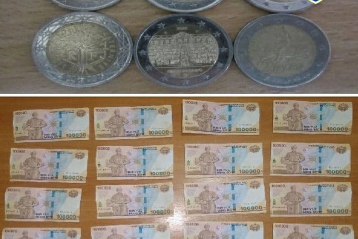 В столице злоумышленники обменяли в банке около 5 тысяч фальшивых евро