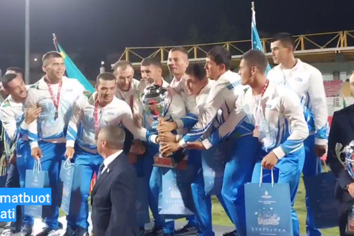 Сборная Узбекистана стала чемпионом мира по пожарно-спасательному спорту