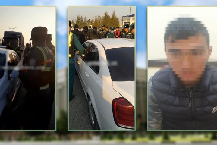 В Кашкадарье водитель Lacetti оказал сопротивление правоохранителям. Прокуратура возбудила уголовное дело