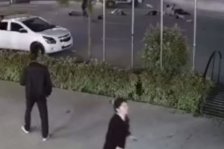В Самарканде водитель Lacetti сбил группу людей, переходивших дорогу