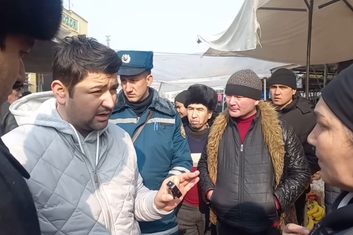 В Фергане журналиста арестовали на 15 суток за драку на фермерском рынке