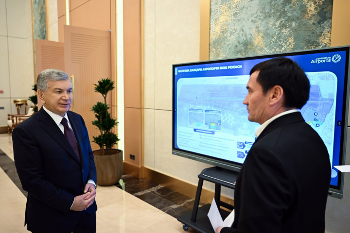Президенту представлена концепция развития аэропорта Ферганы