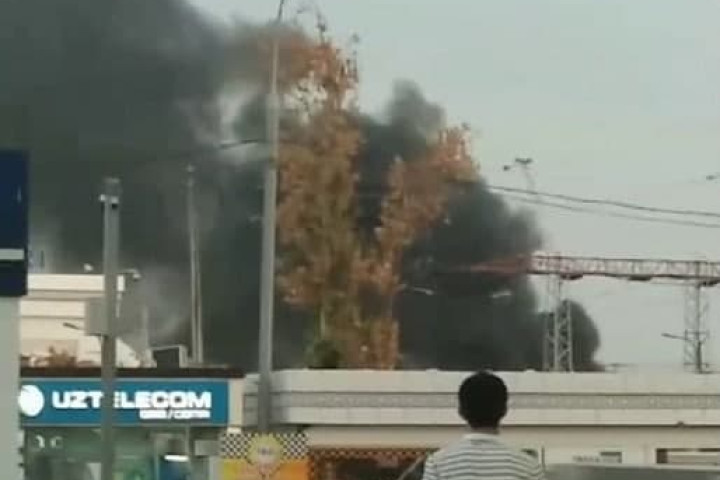 МЧС рассказало о пожаре в Сергелийском районе