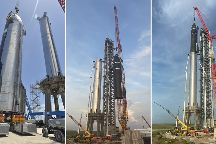 SpaceX собрала самую крупную ракету в истории космонавтики