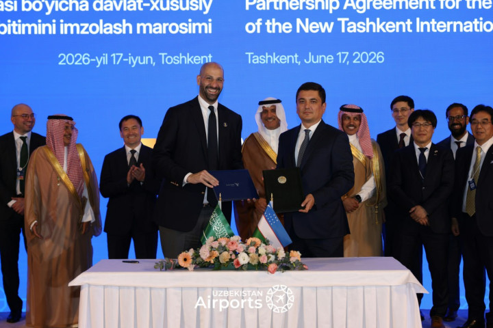 ТМИФ-2026: Uzbekistan Airports и международный консорциум подписали соглашение о строительстве нового аэропорта Ташкента мощностью 20 млн пассажиров