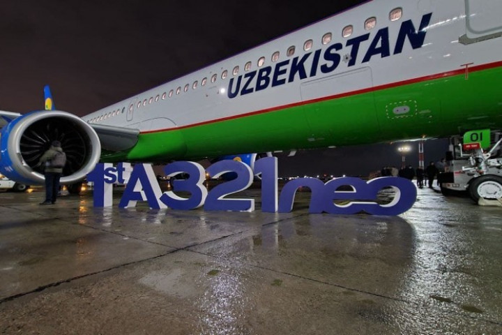Авиакомпания Uzbekistan Airways приобрела самолет Airbus A321LR