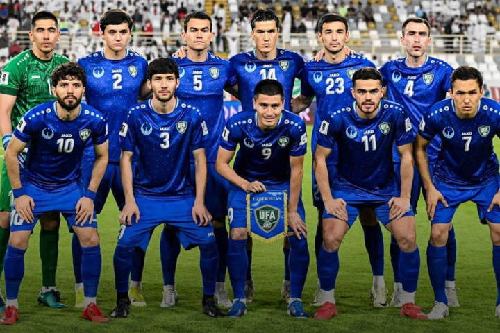 Сборная Узбекистана поднялась на 55-е место в рейтинге FIFA