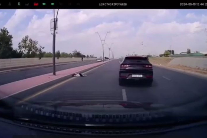 В Ташкенте автомобиль насмерть сбил 9-летнюю девочку - видео