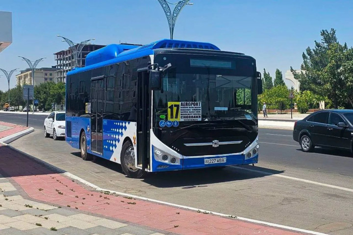 В Бухаре запущен новый автобусный маршрут