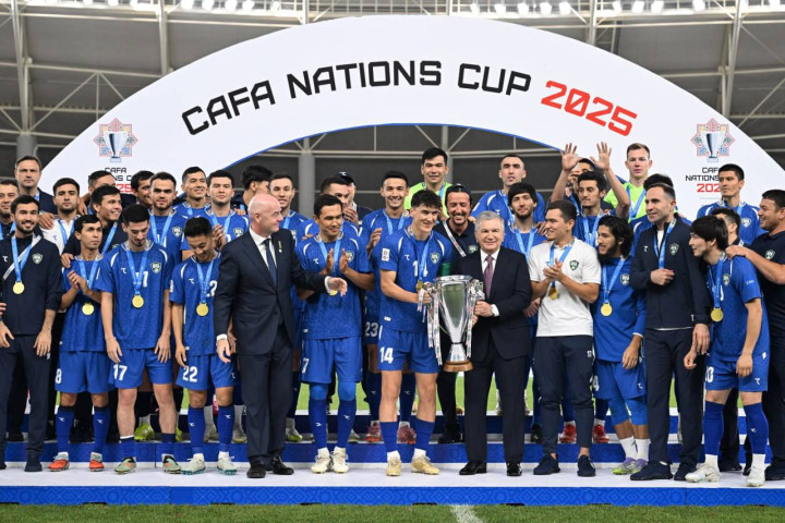 Узбекистан стал победителем турнира CAFA Nations Cup-2025 - фото, видео