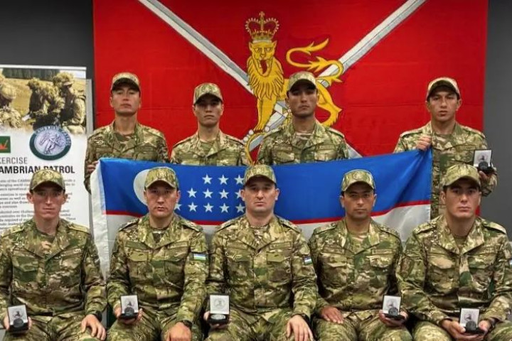Узбекистанцы завоевали серебро на военных соревнованиях Cambrian Patrol-2026