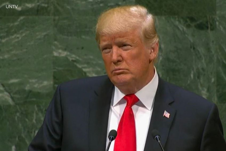 Президент США Трамп выступил на Генассамблее ООН