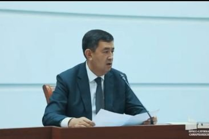 Хокимы Самаркандской области получили выговор