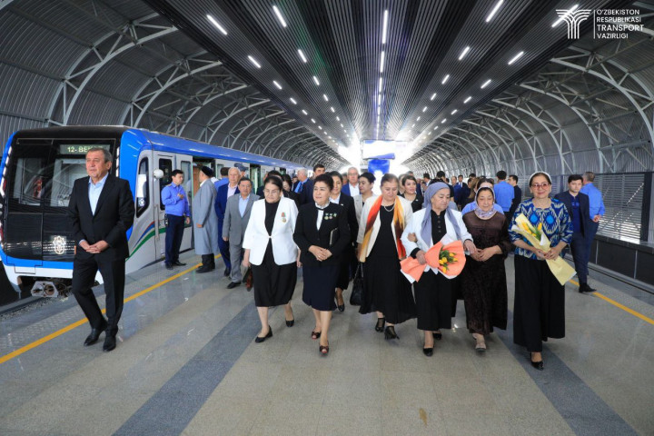 Открылось 5 новых станций наземного метро по маршруту «Куйлюк – Курувчилар»