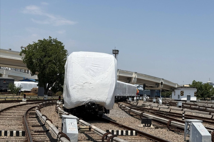 Ташкентский метрополитен получил три новых четырехвагонных состава