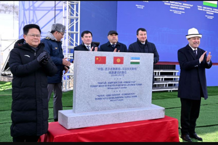 Дан старт строительству железной дороги Китай - Кыргызстан - Узбекистан