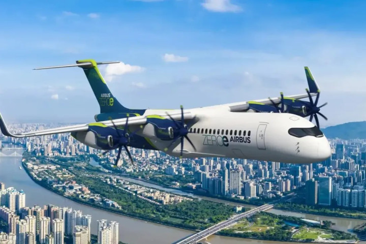 Airbus анонсировал авиалайнер следующего поколенияё