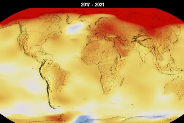 NASA: 2021 год оказался одним из самых теплых почти за полтора века