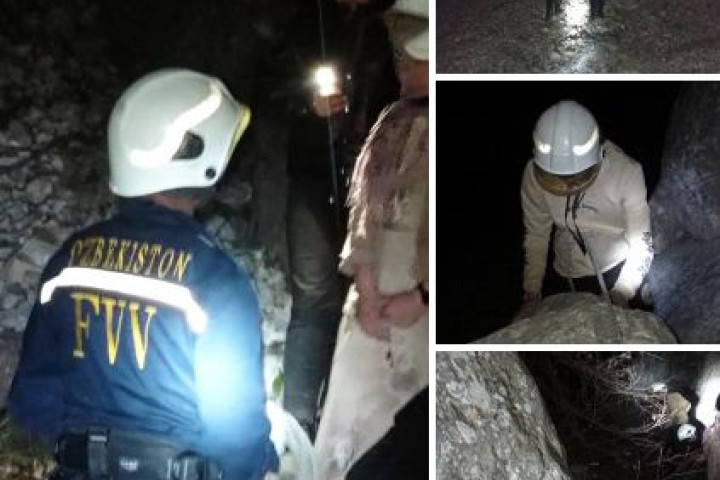 В Ургутских горах спасатели отыскали заблудившихся туристов