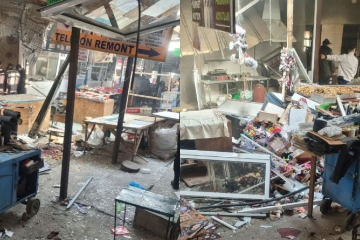 В Гулистане в рамках уголовного дела в связи со взрывом в кафе задержаны три человека