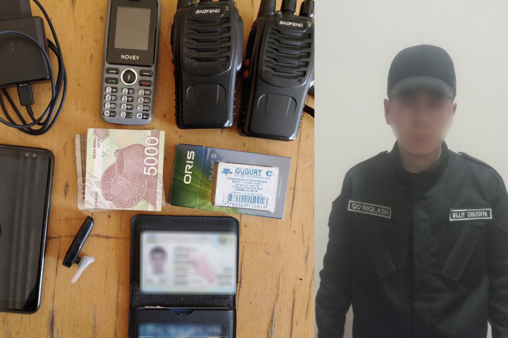 В Маргилане лжесотрудник Нацгвардии попытался попасть в банк
