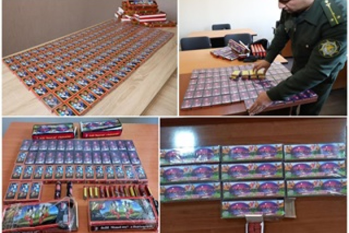 Таможенники пресекли попытки незаконного оборота порядка 50 тысяч единиц пиротехники в Хорезме и Самарканде