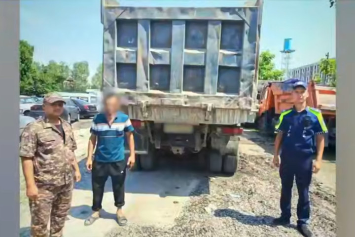 В Ташкентской области за месяц зафиксировано более 20 случаев незаконного сброса строительного мусора