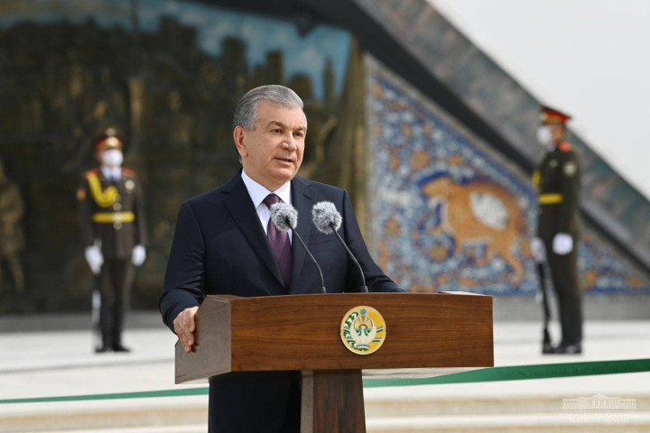 Выступление Президента Республики Узбекистан Шавката Мирзиёева на торжественной церемонии открытия парка «Янги Узбекистон» и монумента Независимости