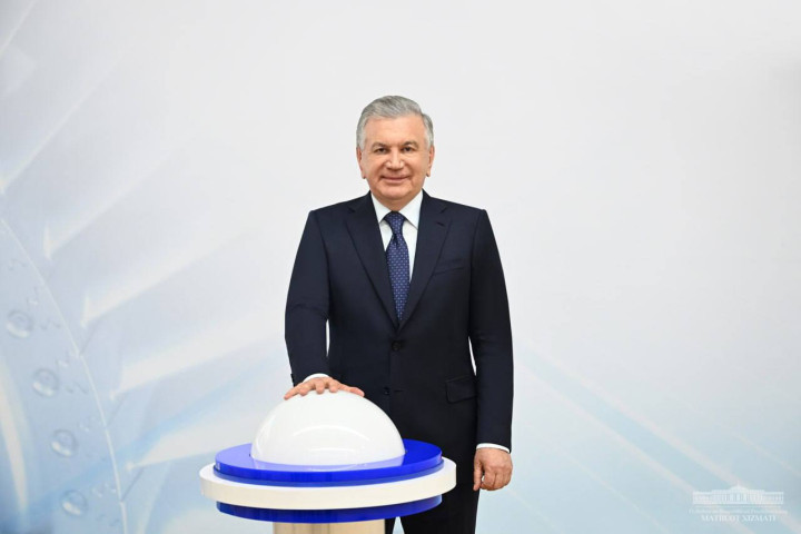 Президент Шавкат Мирзиёев дал старт строительству трех новых энергообъектов в Намангане