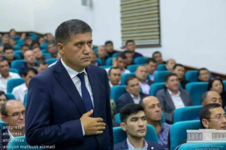 СМИ: Правоохранители задержали хокима Андижана Бахрома Хайдарова
