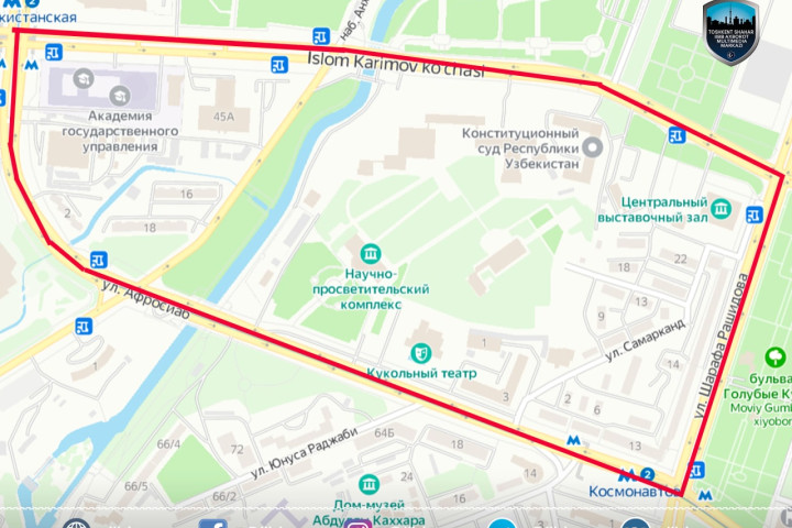 В Ташкенте в связи с забегом Business Run временно закроют несколько улиц - карта