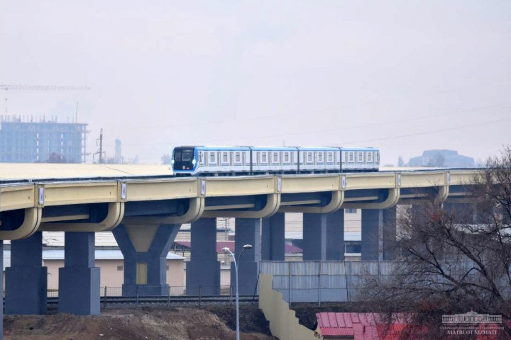 Земля под линиями наземного метро в Ташкенте будет сдаваться в аренду через E-Auksion