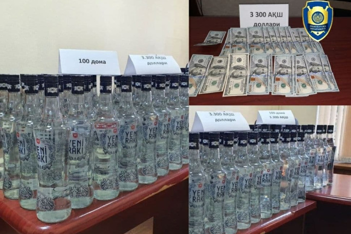В Узбекистане задержали незаконных торговцев турецкого алкоголя