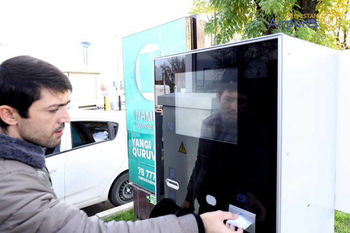 В аэропорту Ташкента в тестовом режиме заработала «умная» парковка