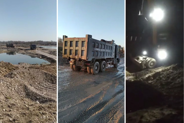 Жители Янгиюльского района обратились к властям за помощью в сохранении русла реки Чирчик