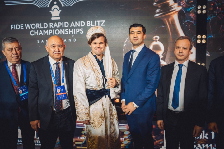 Чемпионат мира по рапиду и блицу 2023 года открылся в Самарканде