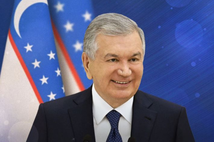 Президента Узбекистана Шавката Мирзиёева поздравляют с днем рождения