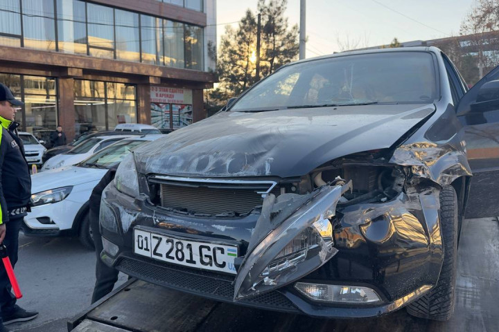 В Ташкенте произошло ДТП с участием пяти автомобилей - фото