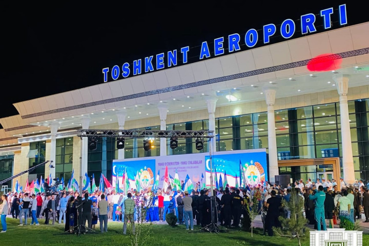 В Ташкенте торжественно встретили победителей I Игр СНГ